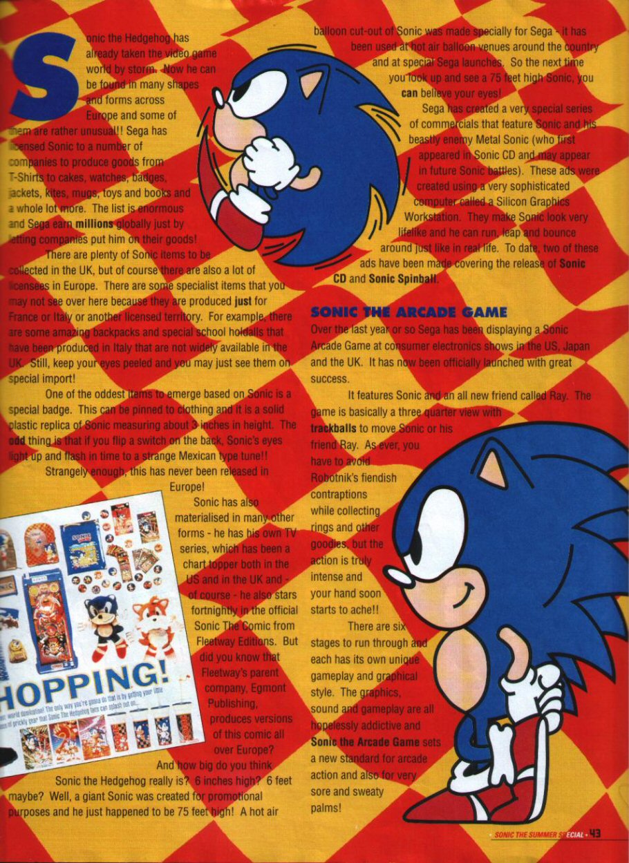 Sonic Holiday Special - Summer 1994 Page 38